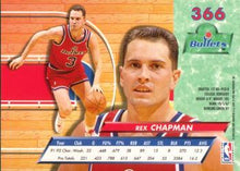 Load image into Gallery viewer, 1992-93 Fleer Ultra Rex Chapman #366 Washington Bullets