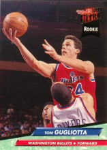 تحميل الصورة إلى عارض المعرض، 1992-93 Fleer Ultra Tom Gugliotta RC #367 Washington Bullets