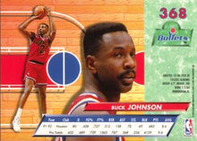 Load image into Gallery viewer, 1992-93 Fleer Ultra Buck Johnson  #368 Washington Bullets