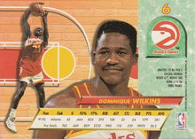 Load image into Gallery viewer, 1992-93 Fleer Ultra Dominique Wilkins #6 Atlanta Hawks