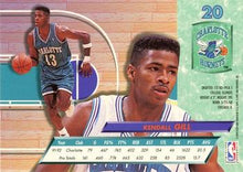 将图片加载到图库查看器,1992-93 Fleer Ultra Kendall Gill #20 Charlotte Hornets