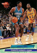 将图片加载到图库查看器,1992-93 Fleer Ultra Kendall Gill #20 Charlotte Hornets