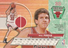 Load image into Gallery viewer, 1992-93 Fleer Ultra Will Perdue #30 Chicago Bulls