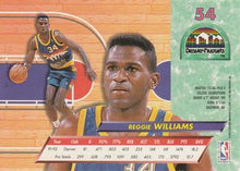 تحميل الصورة إلى عارض المعرض، 1992-93 Fleer Ultra Reggie Williams #54 Denver Nuggets