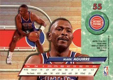 Load image into Gallery viewer, 1992-93 Fleer Ultra Mark Aguirre #55 Detroit Pistons
