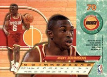 Load image into Gallery viewer, 1992-93 Fleer Ultra Avery Johnson #70 Houston Rockets