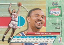 将图片加载到图库查看器,1992-93 Fleer Ultra Mark Jackson #84 Los Angeles Clippers