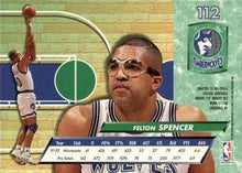 将图片加载到图库查看器,1992-93 Fleer Ultra Felton Spencer #112 Minnesota Timberwolves