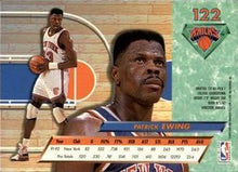Load image into Gallery viewer, 1992-93 Fleer Ultra Patrick Ewing #122 New York Knicks