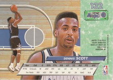 Load image into Gallery viewer, 1992-93 Fleer Ultra Dennis Scott #132 Orlando Magic