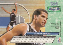 Load image into Gallery viewer, 1992-93 Fleer Ultra Brian Williams #134 Orlando Magic