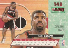 Load image into Gallery viewer, 1992-93 Fleer Ultra Mark Bryant #148 Portland Trail Blazers