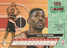 Load image into Gallery viewer, 1992-93 Fleer Ultra Buck Williams #155 Portland Trail Blazers