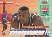 Load image into Gallery viewer, 1992-93 Fleer Ultra Anthony Bonner #156 Sacramento Kings