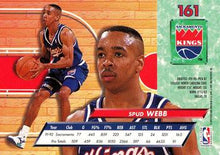 将图片加载到图库查看器,1992-93 Fleer Ultra Spud Webb #161 Sacramento Kings