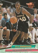 Load image into Gallery viewer, 1992-93 Fleer Ultra Willie Anderson #162 San Antonio Spurs