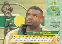 Load image into Gallery viewer, 1992-93 Fleer Ultra Benoit Benjamin #169 Seattle SuperSonics
