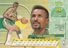 Load image into Gallery viewer, 1992-93 Fleer Ultra Eddie Johnson #171 Seattle SuperSonics
