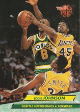Load image into Gallery viewer, 1992-93 Fleer Ultra Eddie Johnson #171 Seattle SuperSonics