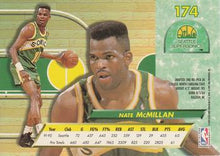 Load image into Gallery viewer, 1992-93 Fleer Ultra Nate McMillan #174 Seattle SuperSonics