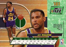Load image into Gallery viewer, 1992-93 Fleer Ultra Jeff Malone #181 Utah Jazz