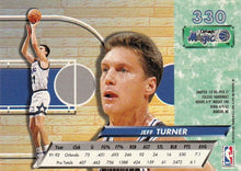 将图片加载到图库查看器,1992-93 Fleer Ultra Jeff Turner  #330 Orlando Magic