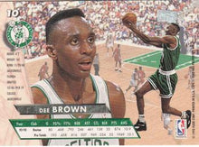 Load image into Gallery viewer, 1993-94 Fleer Ultra Dee Brown #10 Boston Celtics
