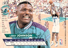 Load image into Gallery viewer, 1993-94 Fleer Ultra Larry Johnson #22 Charlotte Hornets