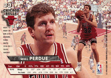 Load image into Gallery viewer, 1993-94 Fleer Ultra Will Perdue #33 Chicago Bulls