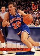 Load image into Gallery viewer, 1993-94 Fleer Ultra Mark Price #40 Cleveland Cavaliers