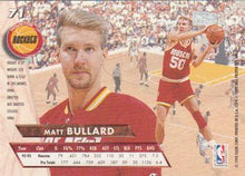 تحميل الصورة إلى عارض المعرض، 1993-94 Fleer Ultra Matt Bullard #71 Houston Rockets