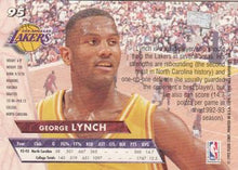 Load image into Gallery viewer, 1993-94 Fleer Ultra George Lynch RC #95 Los Angeles Lakers
