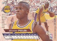 تحميل الصورة إلى عارض المعرض، 1993-94 Fleer Ultra Anthony Peeler #96 لوس أنجلوس ليكرز