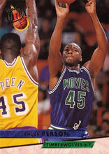 تحميل الصورة إلى عارض المعرض، 1993-94 Fleer Ultra Chuck Person #115 Minnesota Timberwolves