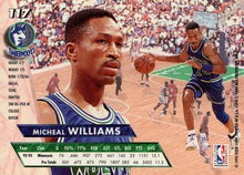 Load image into Gallery viewer, 1993-94 Fleer Ultra Micheal Williams #117 Minnesota Timberwolves