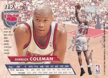 Load image into Gallery viewer, 1993-94 Fleer Ultra Derrick Coleman #119 New Jersey Nets
