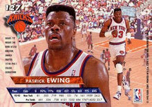 Load image into Gallery viewer, 1993-94 Fleer Ultra Patrick Ewing #127 New York Knicks