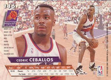 将图片加载到图库查看器,1993-94 Fleer Ultra Cedric Ceballos #146 Phoenix Suns