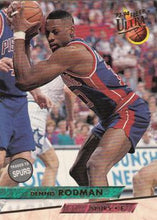 将图片加载到图库查看器,1993-94 Fleer Ultra Dennis Rodman #170 San Antonio Spurs