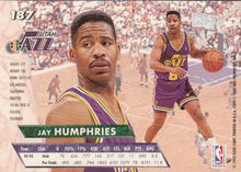 将图片加载到图库查看器,1993-94 Fleer Ultra Jay Humphries #187 Utah Jazz