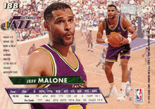 将图片加载到图库查看器,1993-94 Fleer Ultra Jeff Malone #188 Utah Jazz