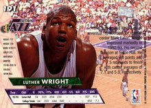 Load image into Gallery viewer, 1993-94 Fleer Ultra Luther Wright DPK,RC #191 Utah Jazz