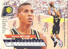 تحميل الصورة إلى عارض المعرض، 1993-94 Fleer Ultra Reggie Miller #81 Indiana Pacers
