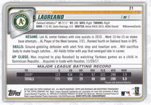 Load image into Gallery viewer, 2020 Bowman Ramon Laureano #21 Oakland Athletics