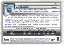 将图片加载到图库查看器,2020 Bowman Whit Merrifield #37 Kansas City Royals