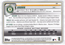 Load image into Gallery viewer, 2020 Bowman Seth Brown RC #44 Oakland Athletics