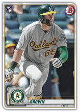 Load image into Gallery viewer, 2020 Bowman Seth Brown RC #44 Oakland Athletics