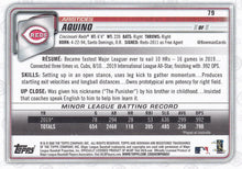 将图片加载到图库查看器,2020 Bowman Aristides Aquino RC #79 Cincinnati Reds