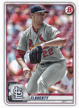 Load image into Gallery viewer, 2020 Bowman Jack Flaherty #94 St. Louis Cardinals