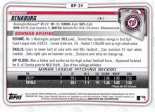 Load image into Gallery viewer, 2020 Bowman Prospects Mason Denaburg BP-24 Washington Nationals